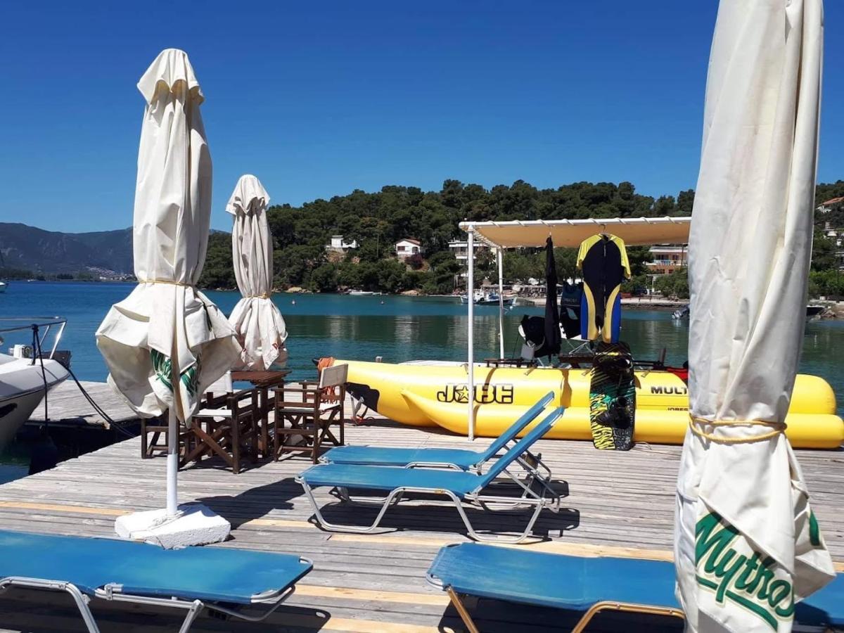 Seaview Apartment - Poros Relaxing Beachfront Flat Poros Town Luaran gambar